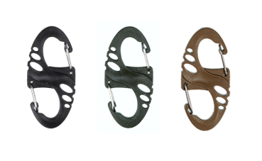 Carabiner Tactical S-Hook in 3 Colors